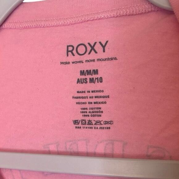 Roxy Pink Pineapple Graphic Tank Top M Bocas Del Toro Muscle Tee - Picture 3 of 3